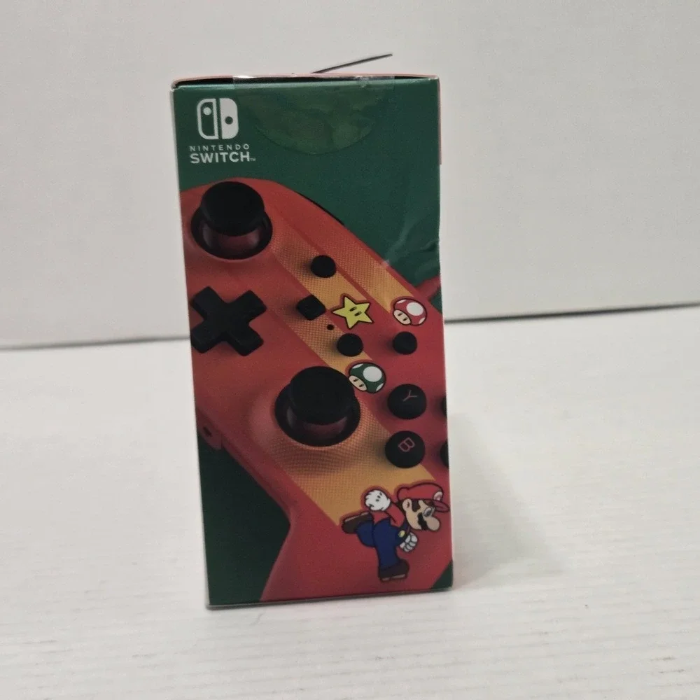 New‎ Nintendo Switch Super Mario Speedster PowerA Enhanced Wired Controller Red